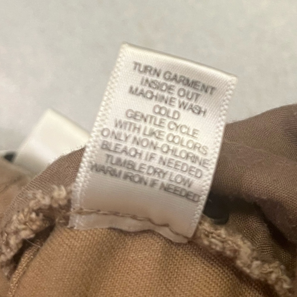 22W Tall CJ Banks Beige Trousers - Picture 9 of 9